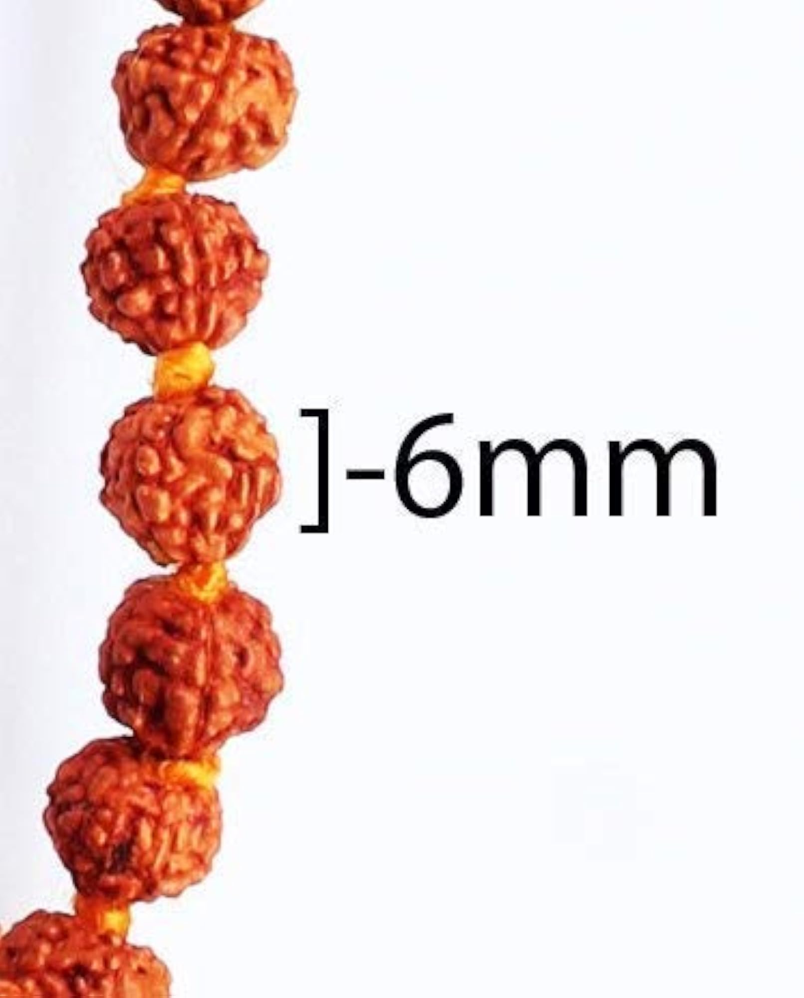 5 Mukhi Rudraksh Mala with Certificate (Brown)